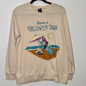 Her Universe Cream Nightmare Before Christmas Sweatshirt